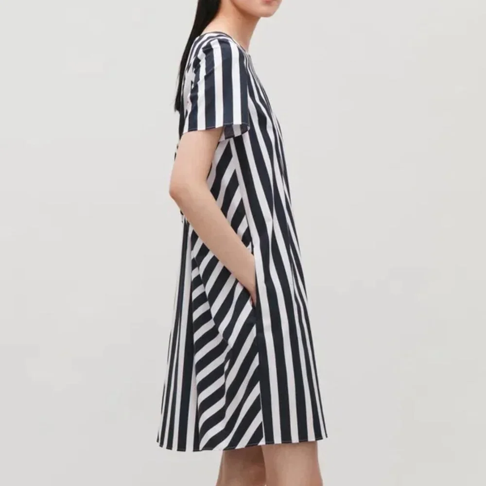 COS - Draped Back Dress - Picture 4 of 6